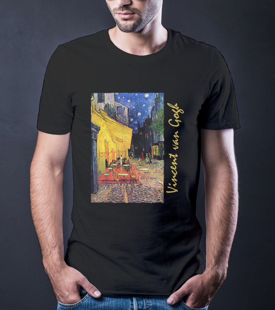 Vincent Van Gogh Café Terrace At Night T-Shirt