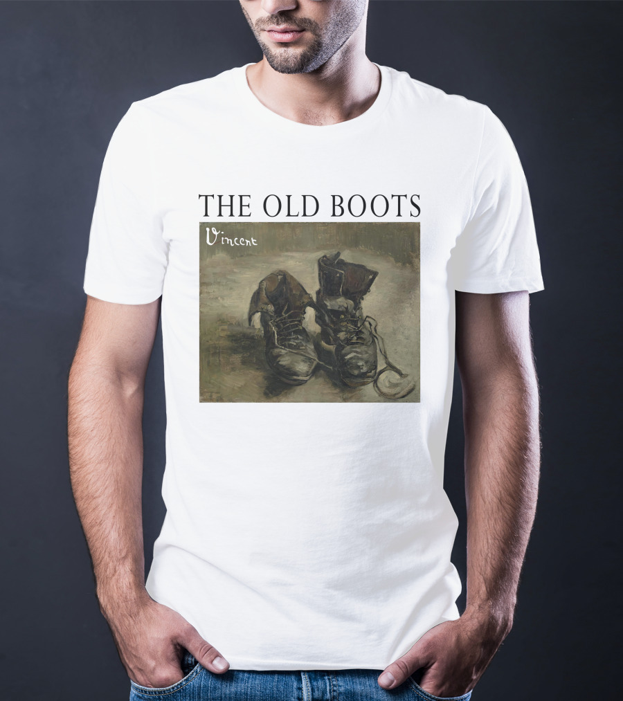 The Old Boots Vincent Van Gogh Painting Vintage T-Shirt