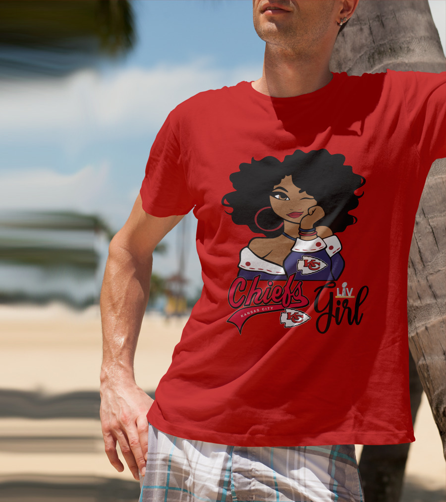 Kansas City Chiefs Girl Chiefs Kansas City Liv Girl T-Shirt