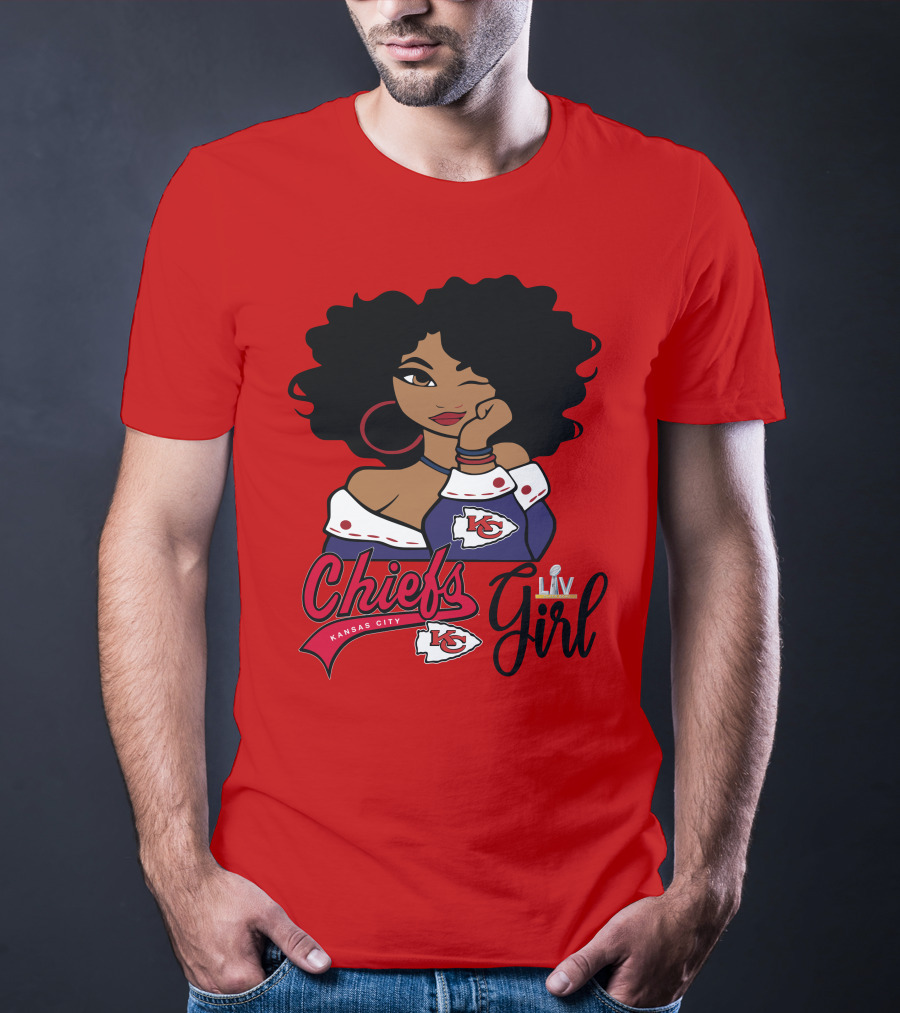 Kansas City Chiefs Girl Chiefs Kansas City Liv Girl T-Shirt