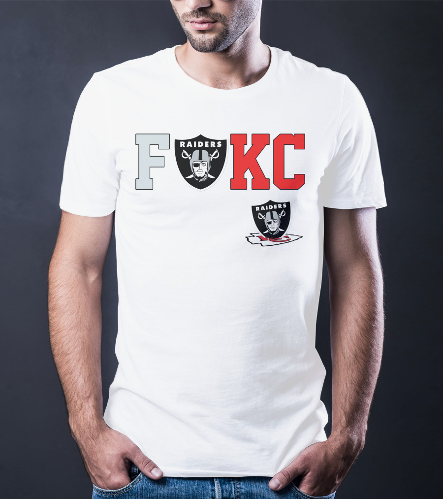 F Raiders KC Chiefs T-Shirt