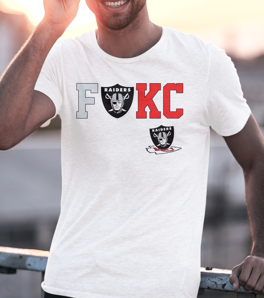 F Raiders KC Chiefs T-Shirt