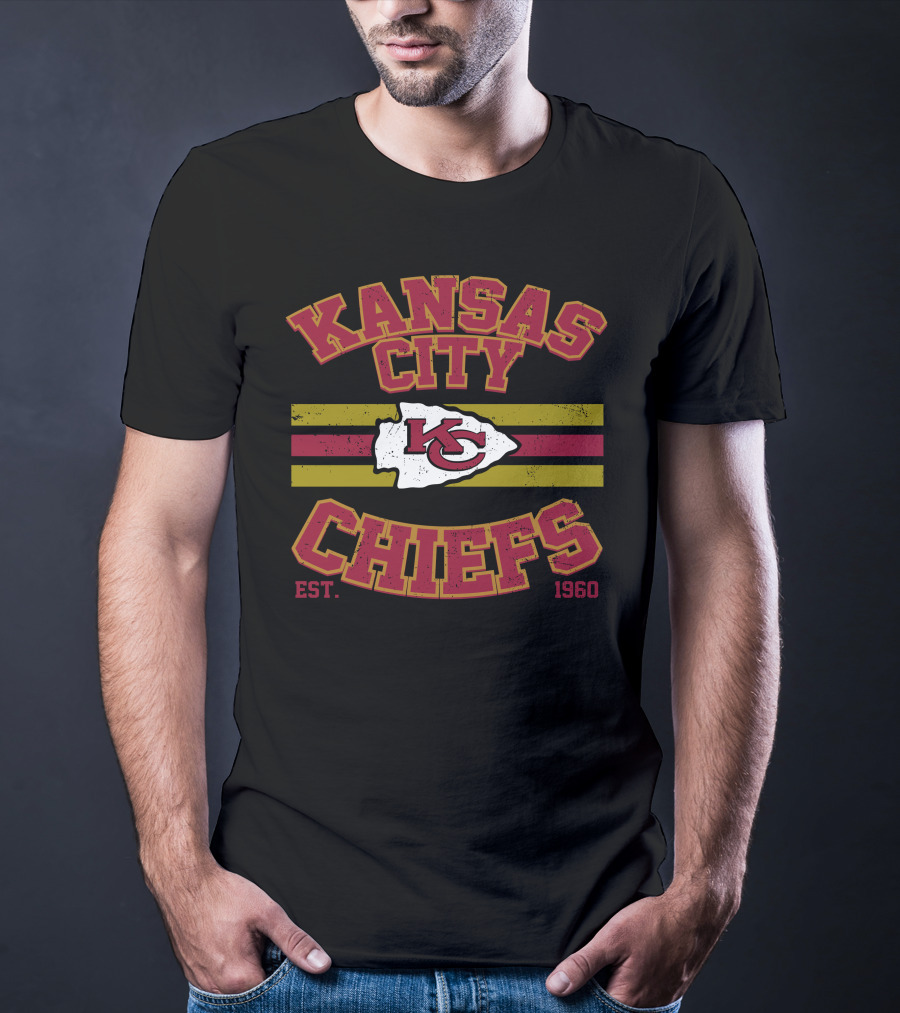 Kansas City Chiefs Est. 1960 KC Arrowhead T-Shirt