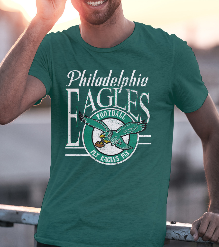 Philadelphia Eagles Football Fly Eagles Fly T-Shirt