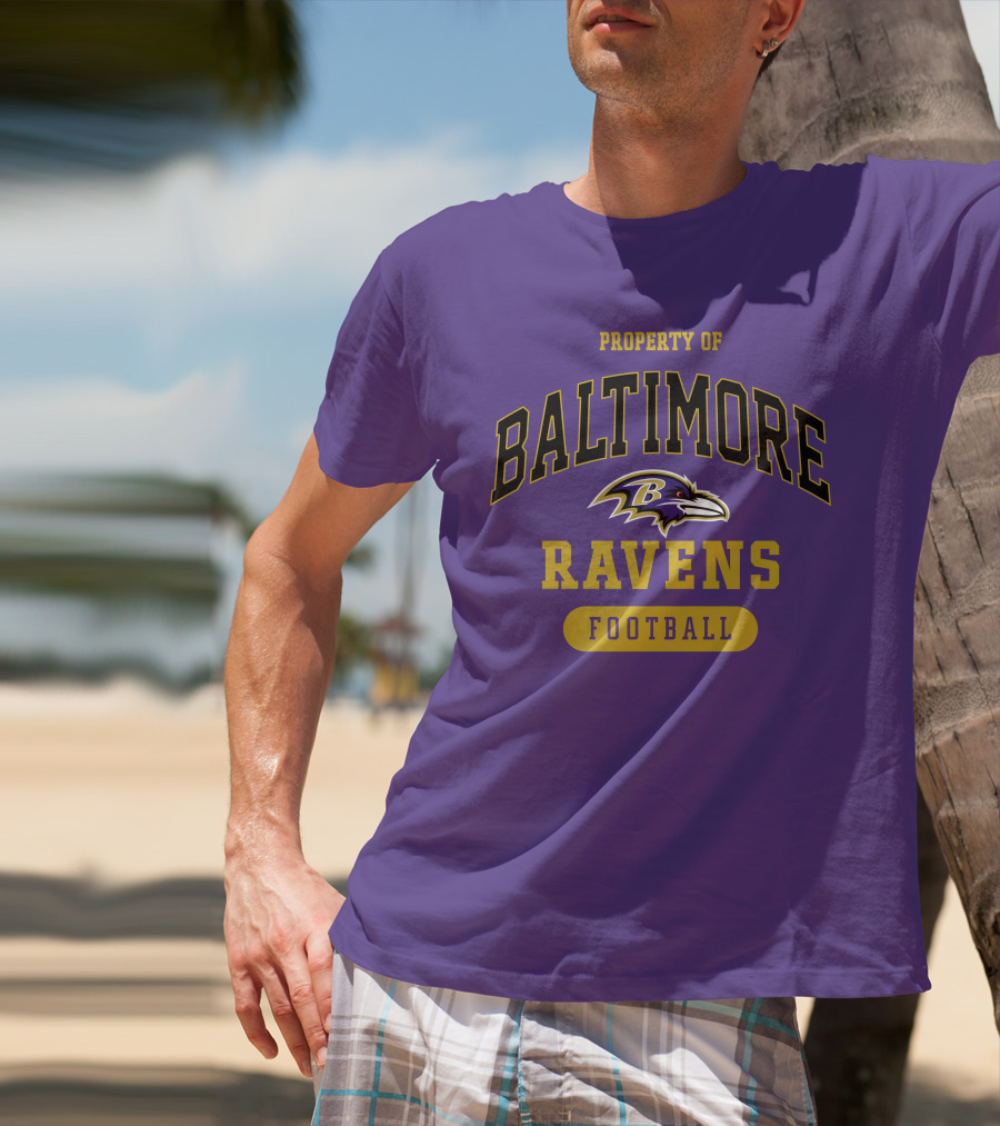 Property Of Baltimore Ravens Football T-Shirt