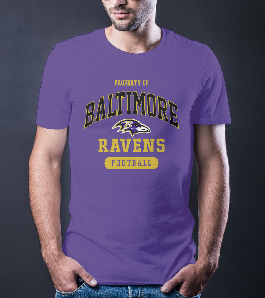 Property Of Baltimore Ravens Football T-Shirt