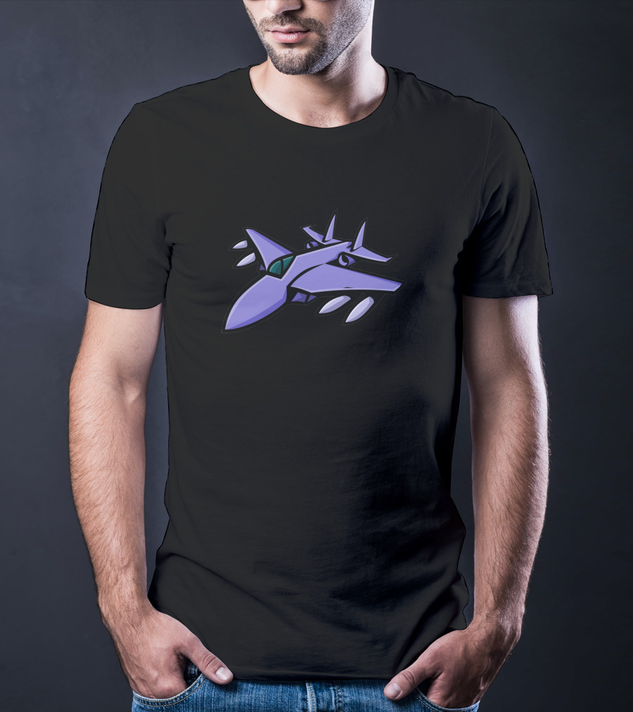 American Jet Fighter Cartoon Mascot 1031055 Iconic Plane T-Shirt