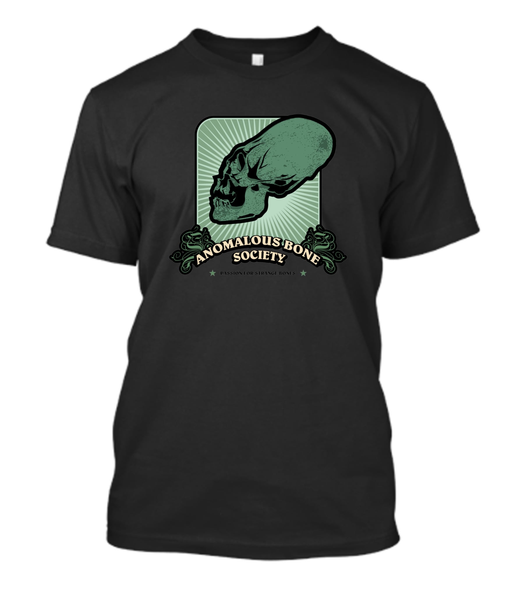 Anomalous Bone Society Skull Design 13311 T-Shirt