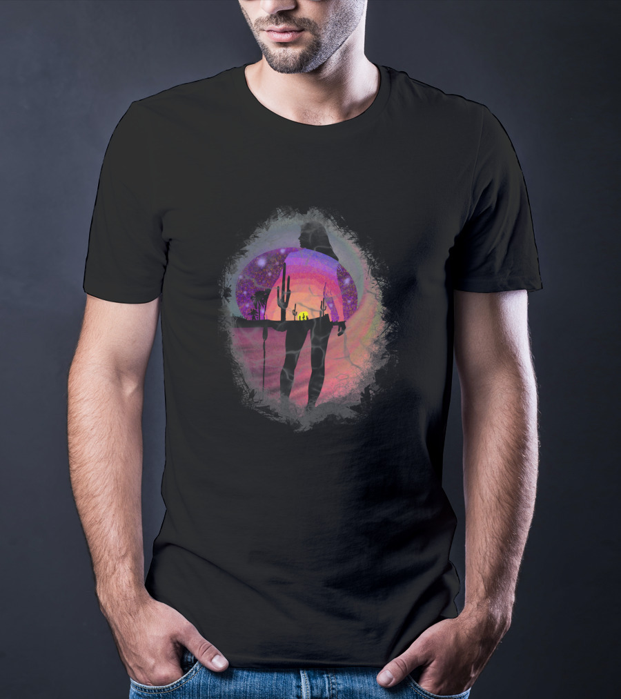 Arizona Surf Rat Cactus Desert Silhouette 984749 T-Shirt