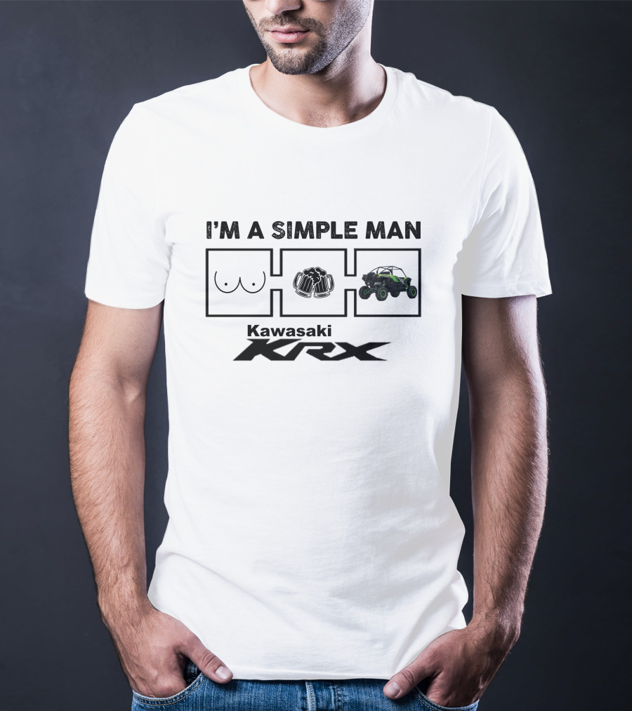I'm A Simple Man Kawasaki KRX T-Shirt