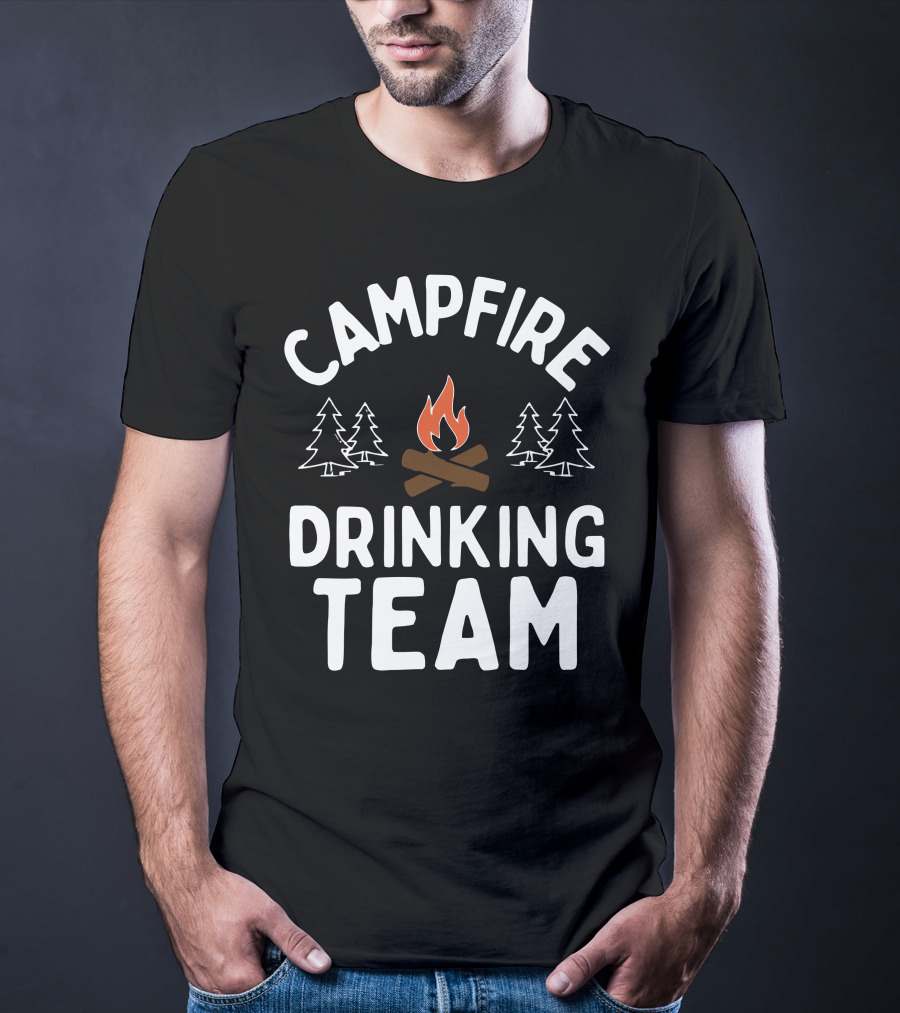 CAMPFIRE DRINKING TEAM T-Shirt