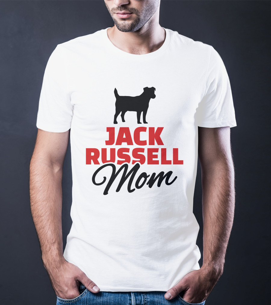Jack Russell Mom Dog T-Shirt