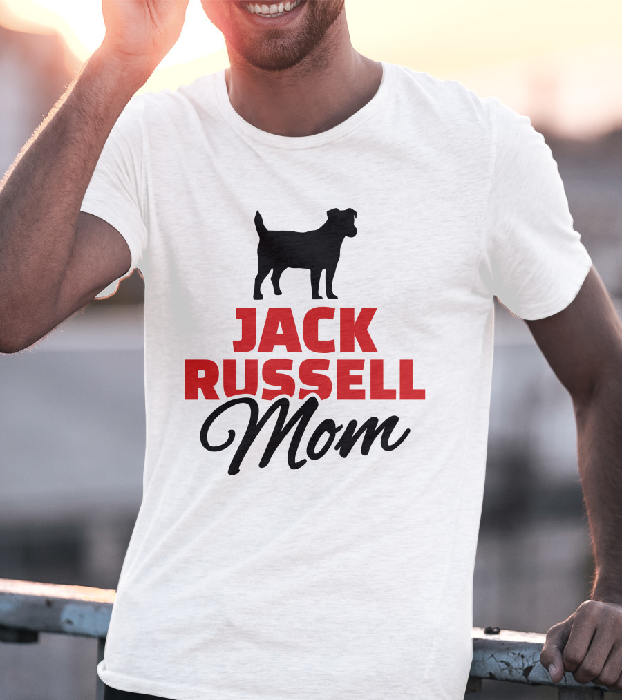 Jack Russell Mom Dog T-Shirt