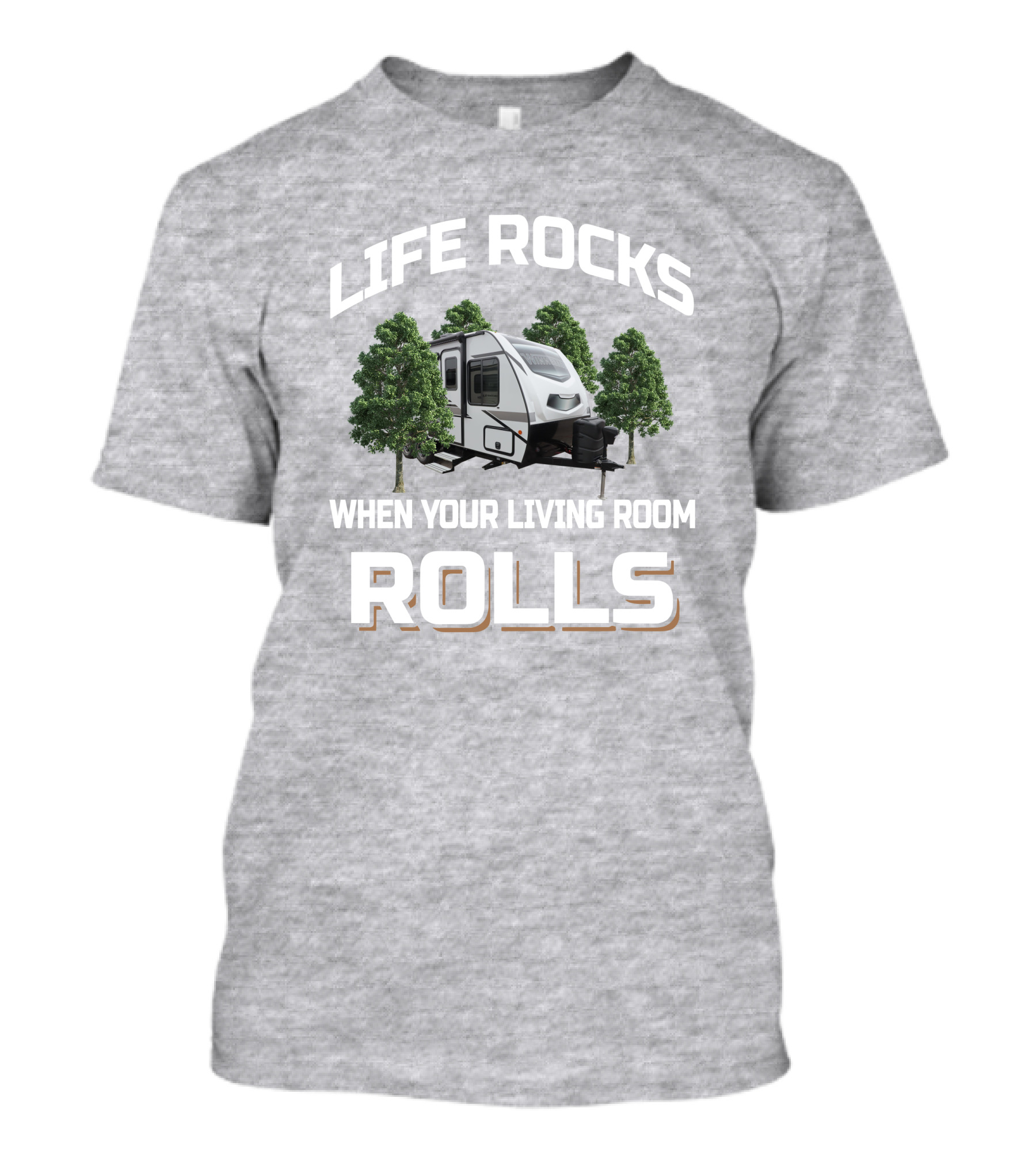 Life Rocks When Your Living Room Rolls Micro Minnie 2100BH T-Shirt