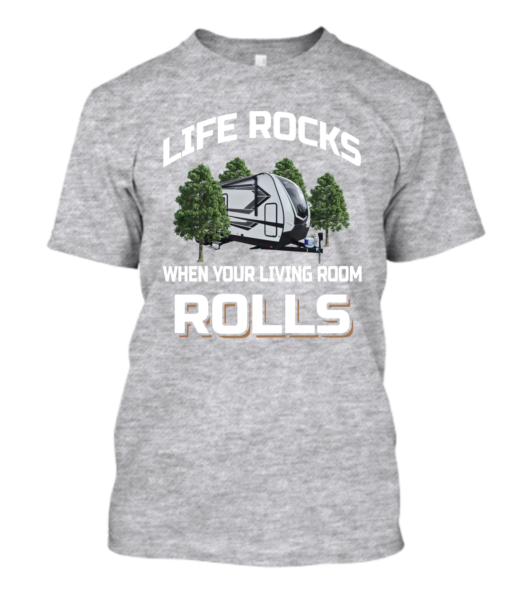LIFE ROCKS WHEN YOUR LIVING ROOM ROLLS Momentum 29G T-Shirt
