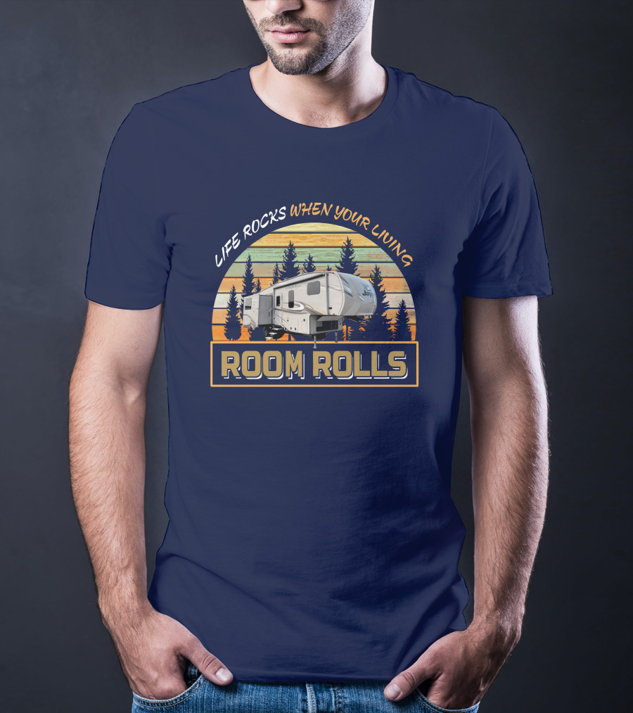 Life Rocks When Your Living Room Rolls Eagle HT 27.5rlts T-Shirt