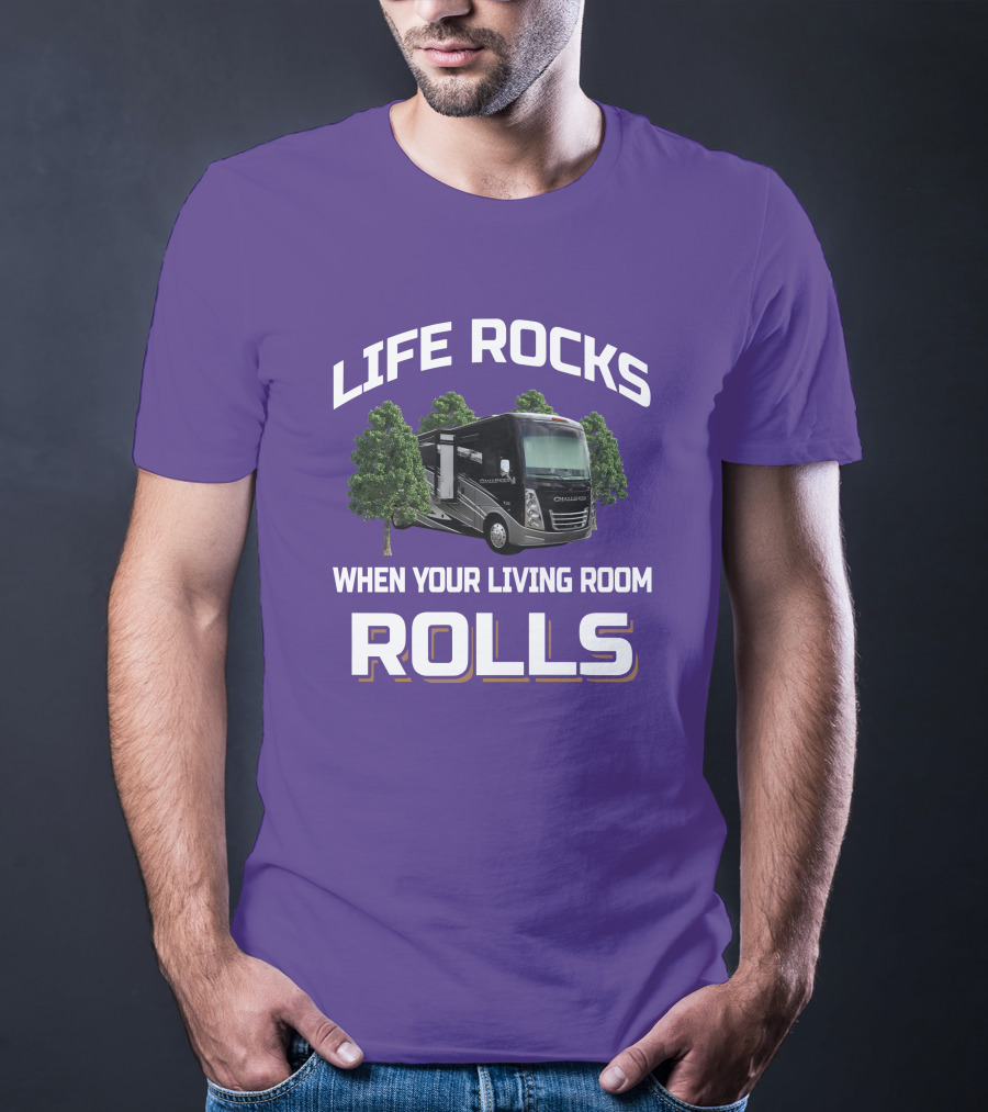 Life Rocks When Your Living Room Rolls Thor Challenger T-Shirt