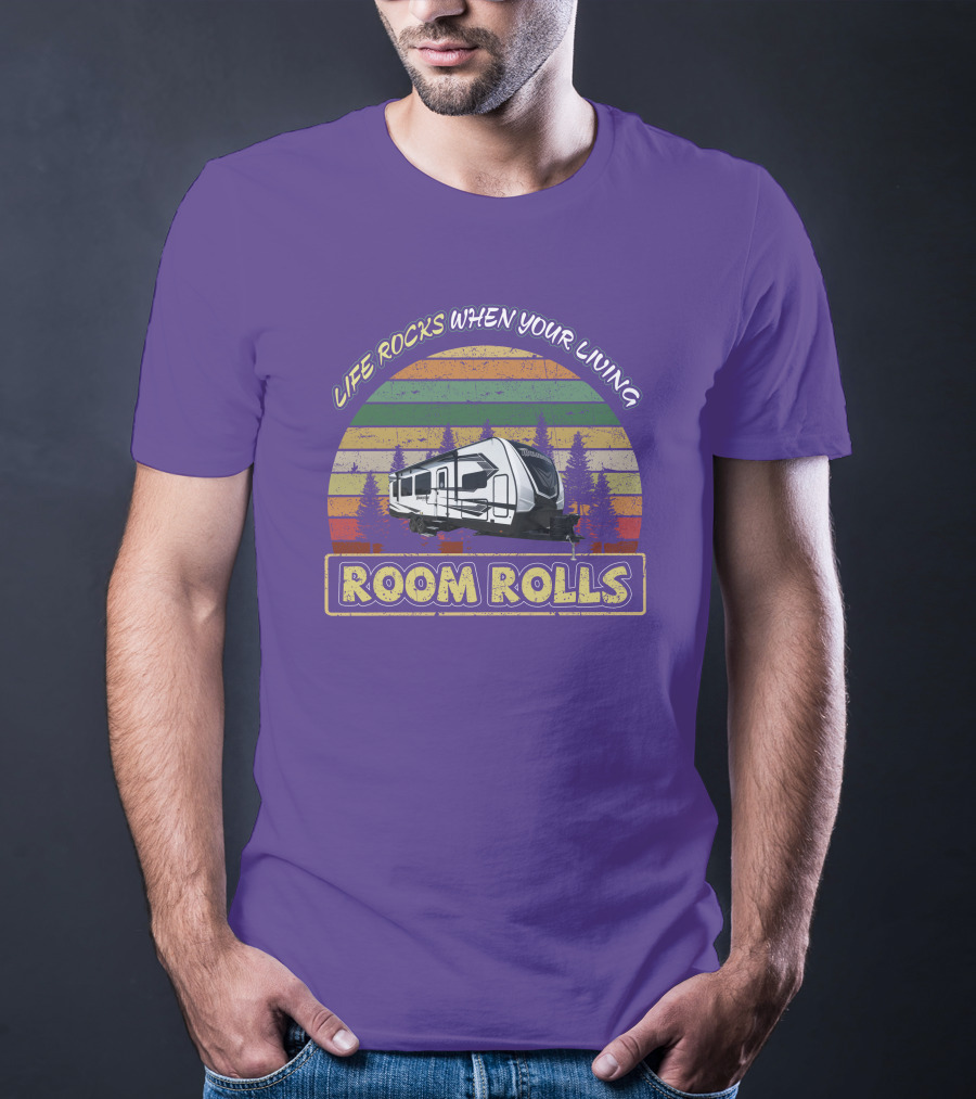 LIFE ROCKS WHEN YOUR LIVING ROOM ROLLS MOMENTUM 28G T-Shirt