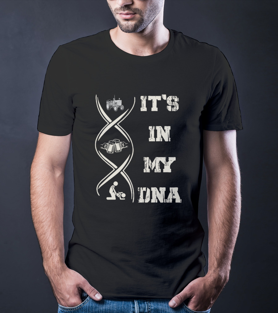 Swaraj Tractor It's In My DNA T-Shirt