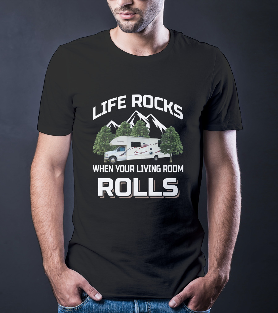Life Rocks When Your Living Room Rolls Jayco Redhawk 31XL T-Shirt