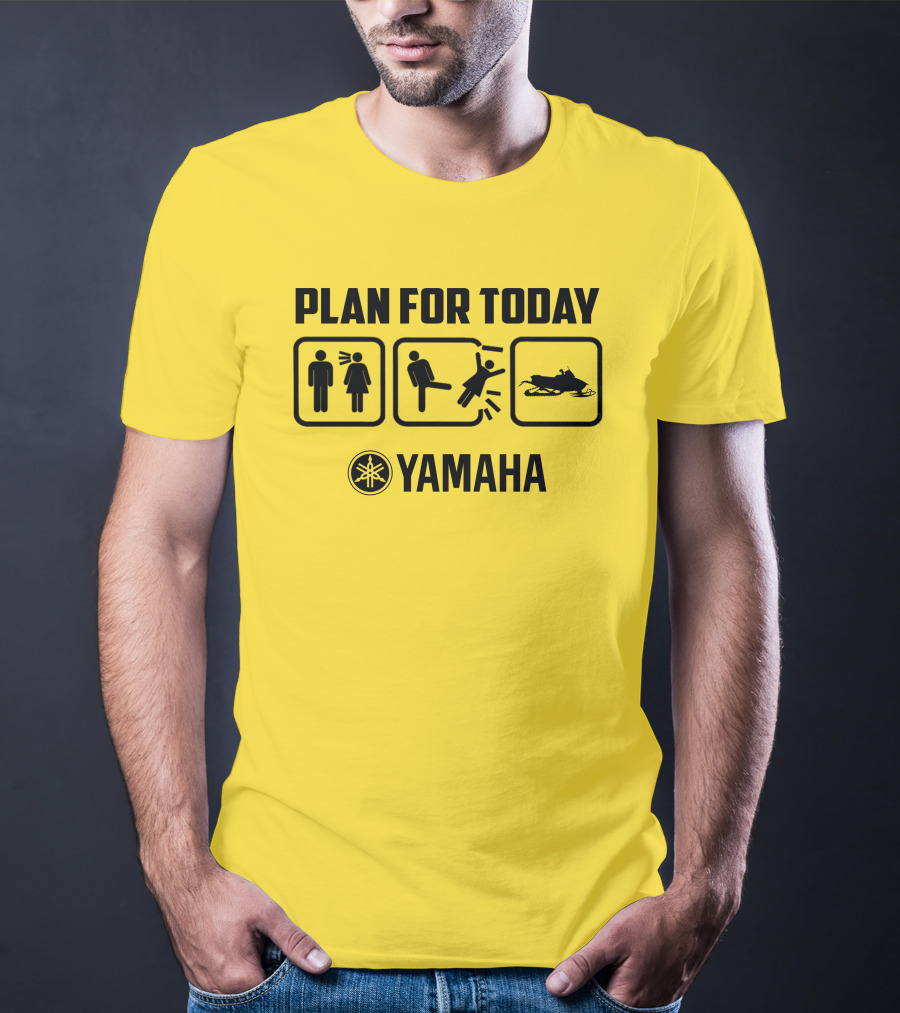 Yamaha Racing Performance Snowmobile Enthusiast Racing Team T-Shirt