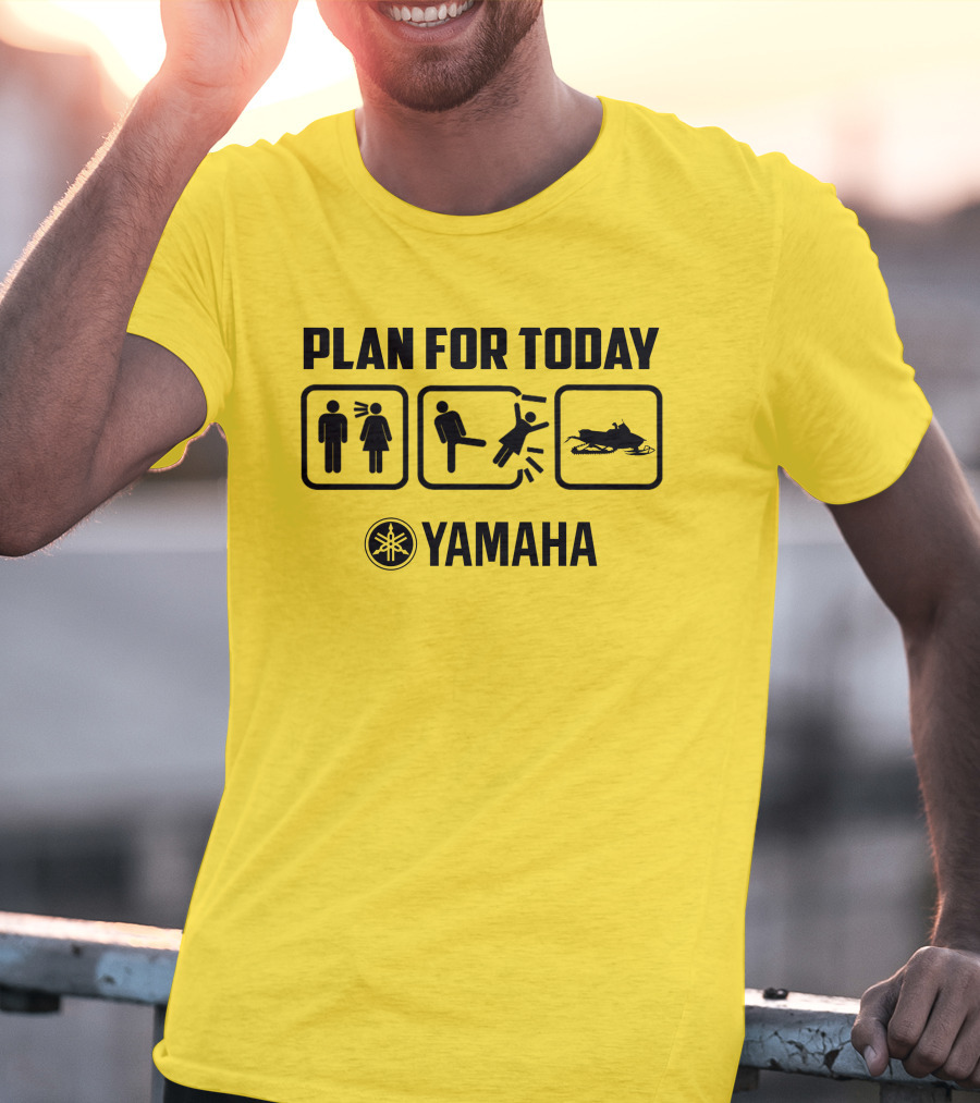 Yamaha Racing Performance Snowmobile Enthusiast Racing Team T-Shirt