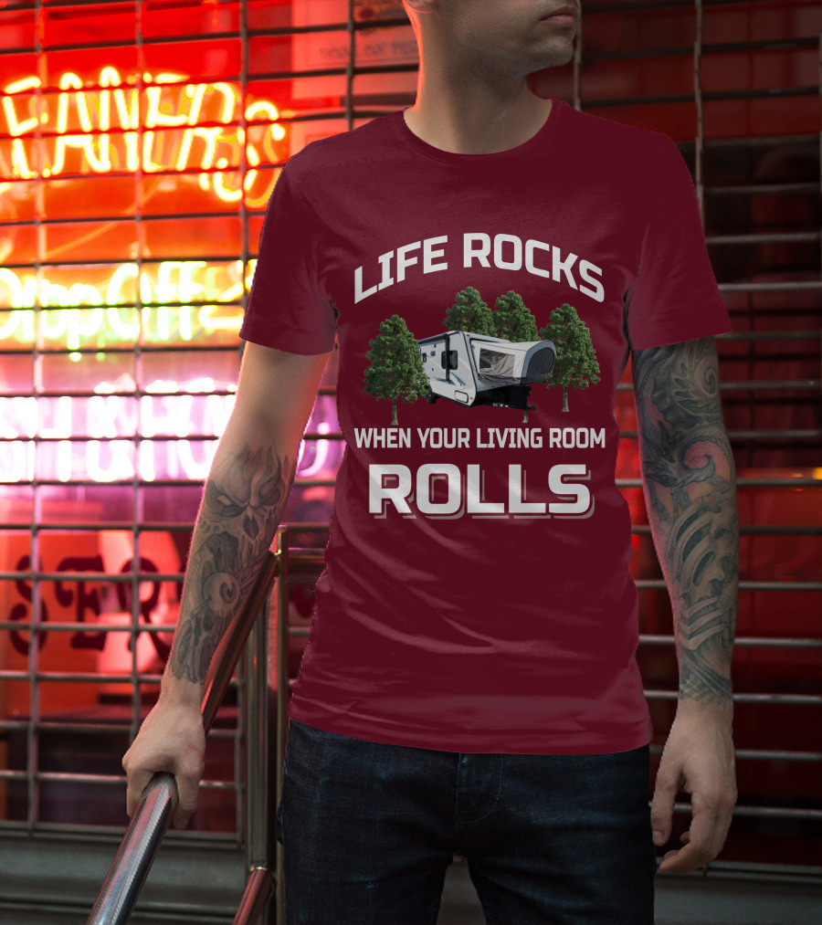 Life Rocks When Your Living Room Rolls Jayco X17Z T-Shirt