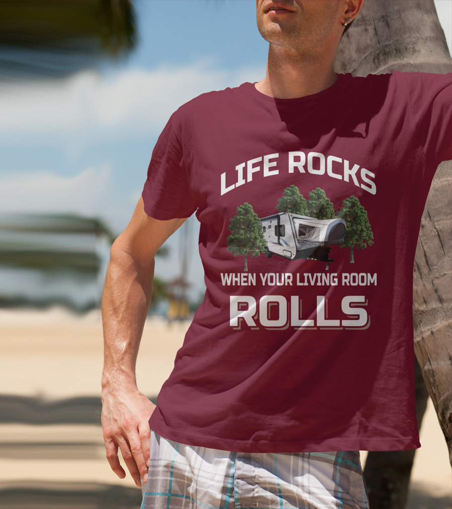 Life Rocks When Your Living Room Rolls Jayco X17Z T-Shirt