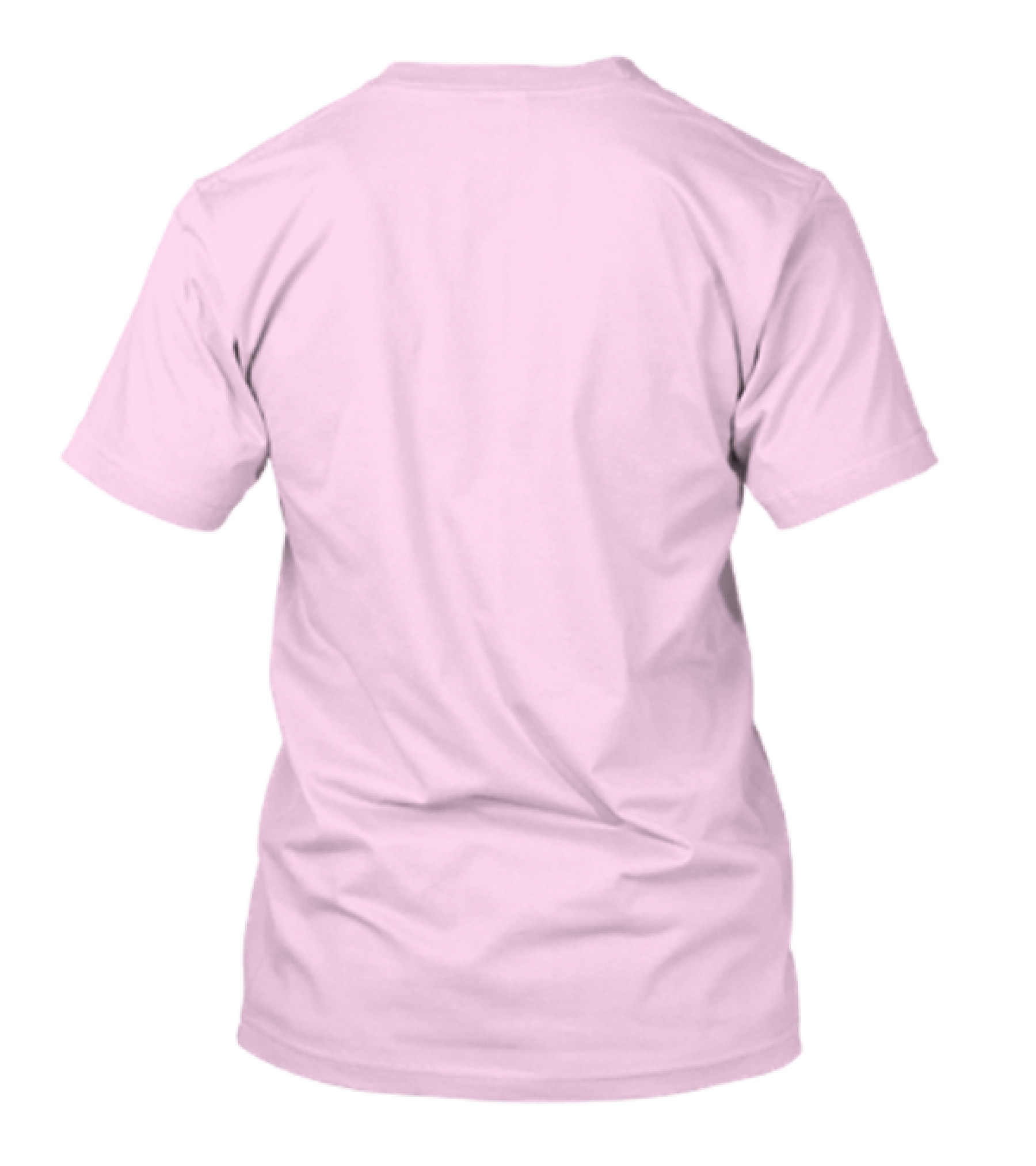 Sure Truck White Silhouette Pink Background T-Shirt