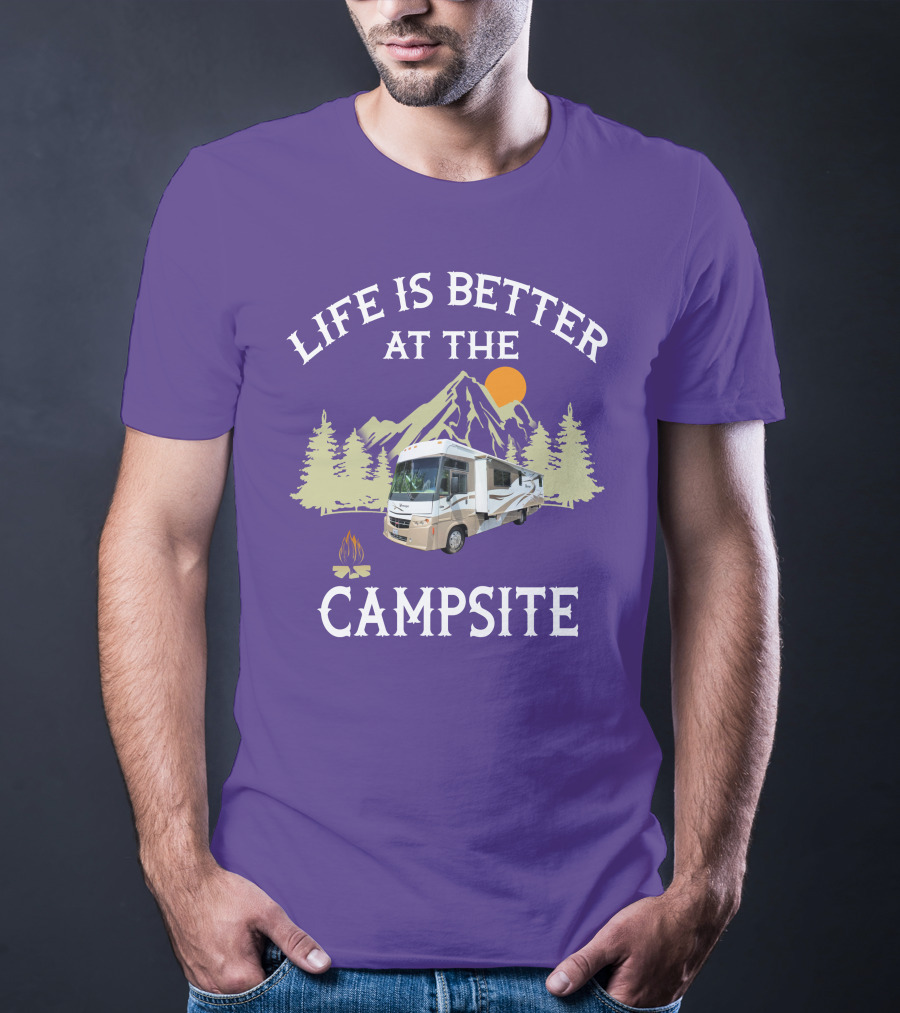 Life Is Better At The Campsite Winnebago RV Owners Group T-Shirt
