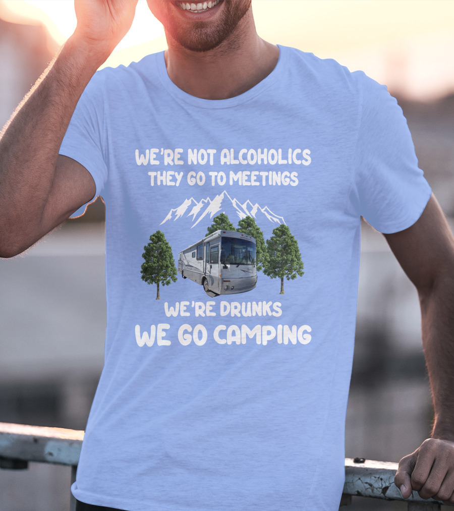 Winnebago Journey 36LD RV Among Green Trees T-Shirt