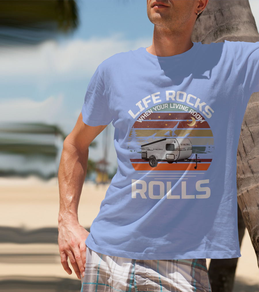 Viking 9.0 Camper When Your Living Room T-Shirt