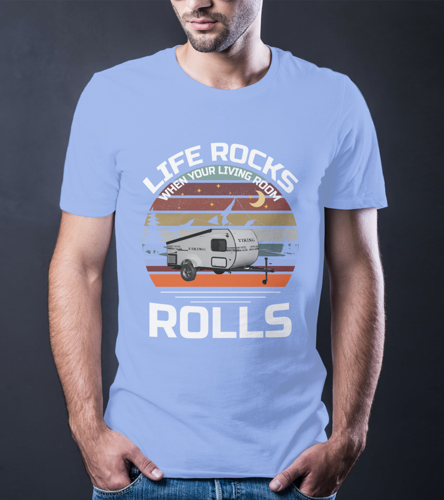 Viking 9.0 Camper When Your Living Room T-Shirt