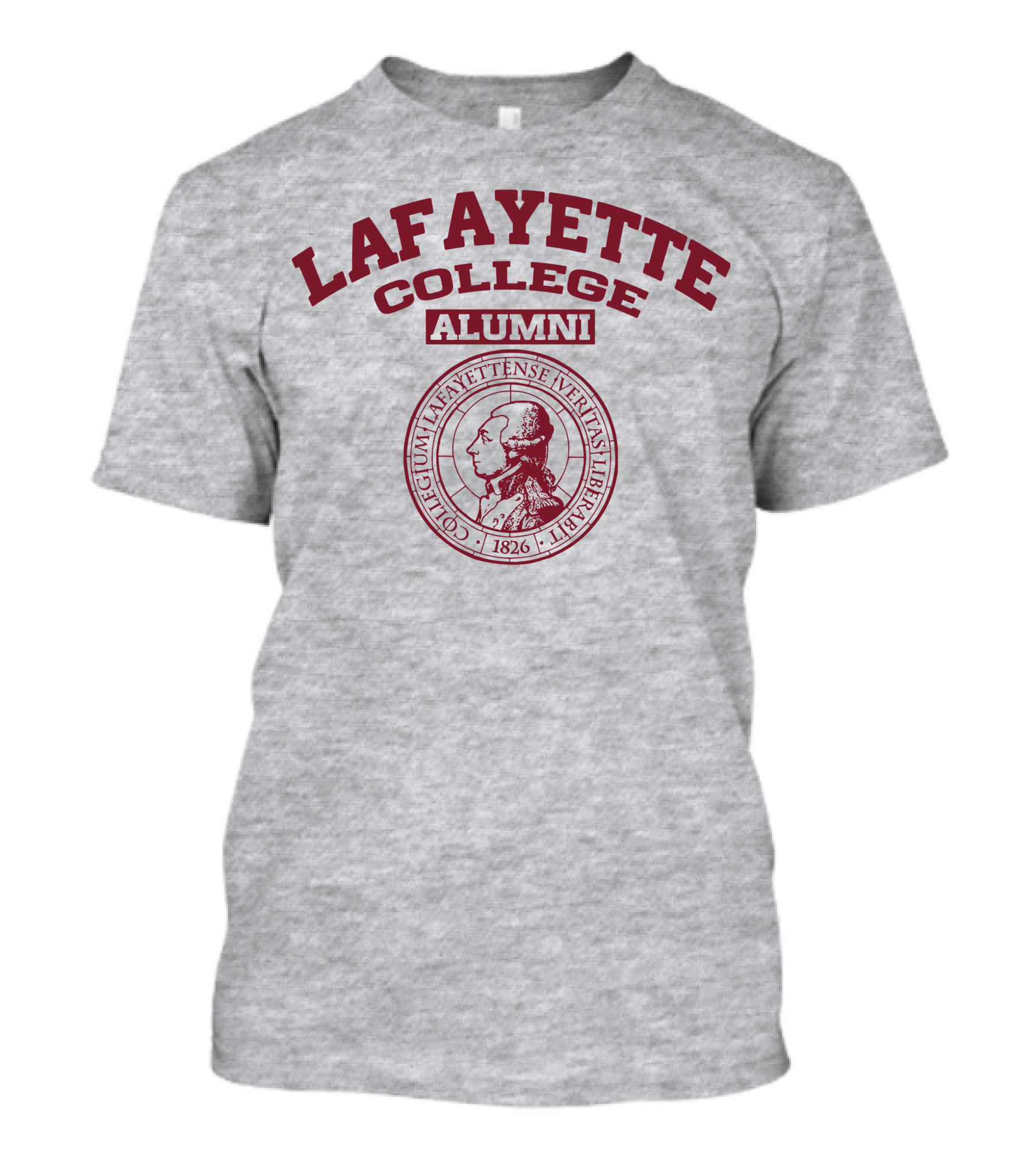 Lafayette College Alumni Seal 1826 Collegium Lafayetteense Veritas Liberabit T-Shirt