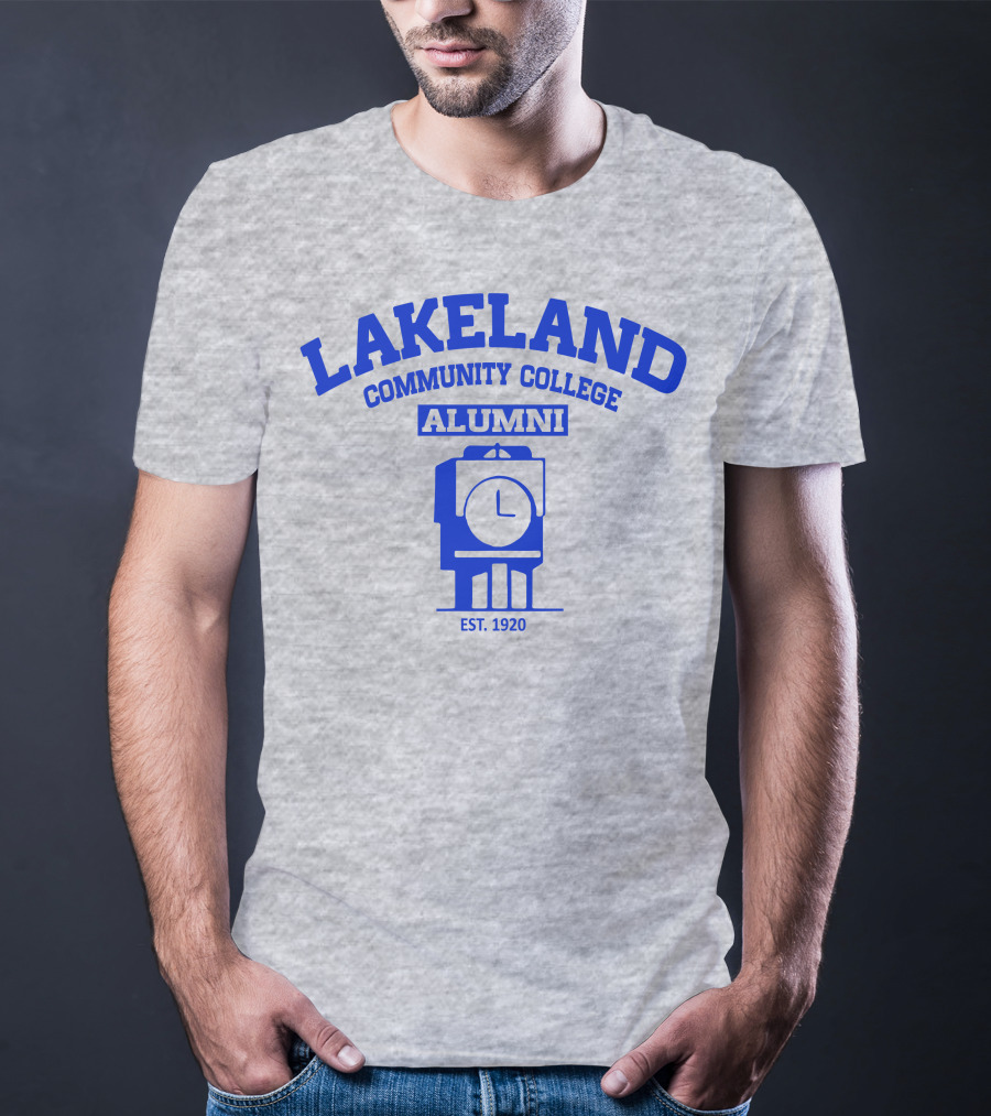 LAKELAND COMMUNITY COLLEGE ALUMNI EST. 1920 CLOCK TOWER T-Shirt