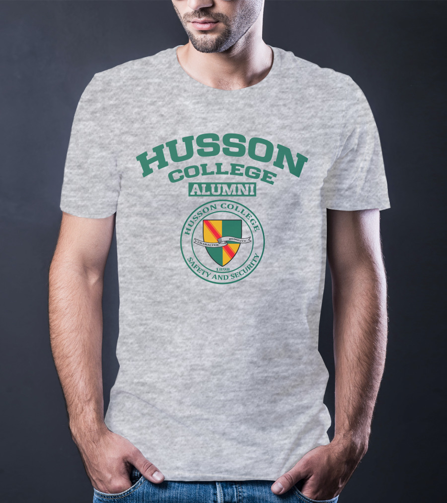 Husson College Alumni Safety And Security 1898 Character Humility T-Shirt