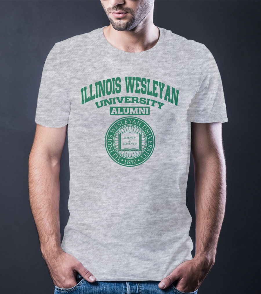 Illinois Wesleyan University Alumni Scientia Et Sapientia Seal 1850 T-Shirt