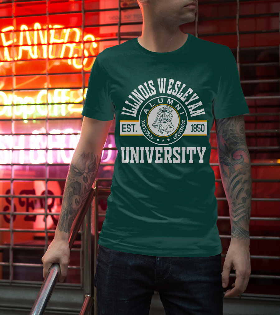 Illinois Wesleyan University Alumni Est. 1850 T-Shirt
