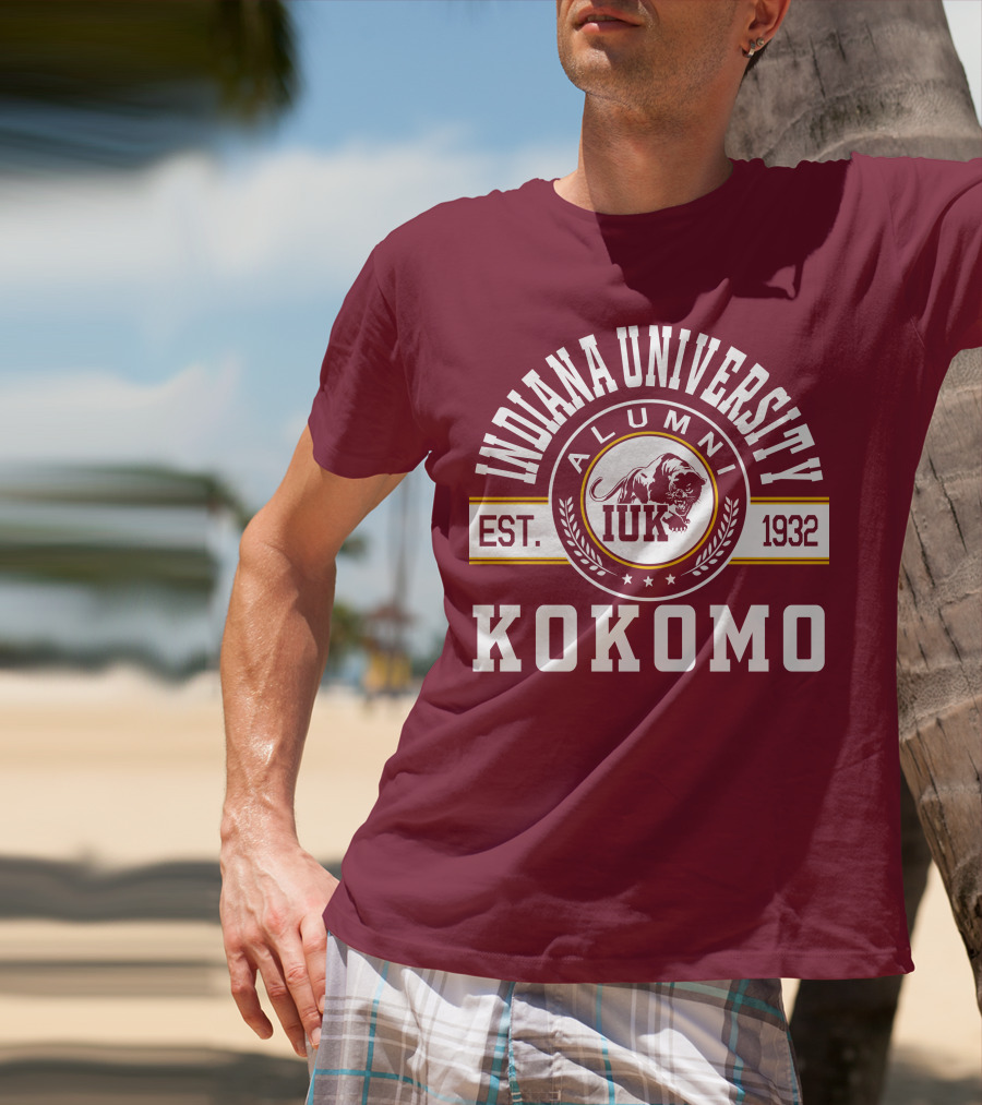 Indiana University Kokomo Alumni IUK Est. 1932 T-Shirt