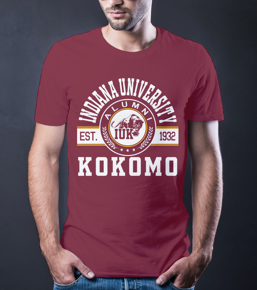 Indiana University Kokomo Alumni IUK Est. 1932 T-Shirt