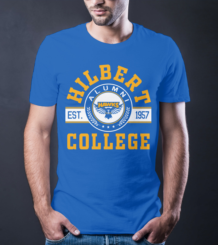 Hawks Hilbert College Alumni Est. 1957 T-Shirt