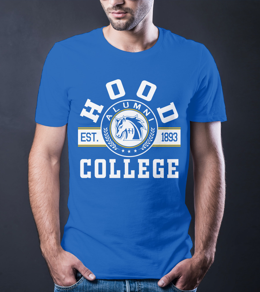 Hood College Alumni Est. 1893 Mustang Crest T-Shirt