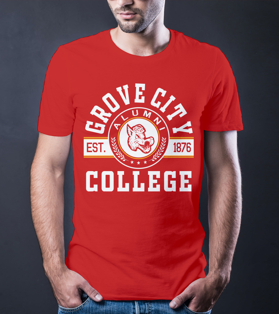Grove City College Alumni Est. 1876 GCC T-Shirt