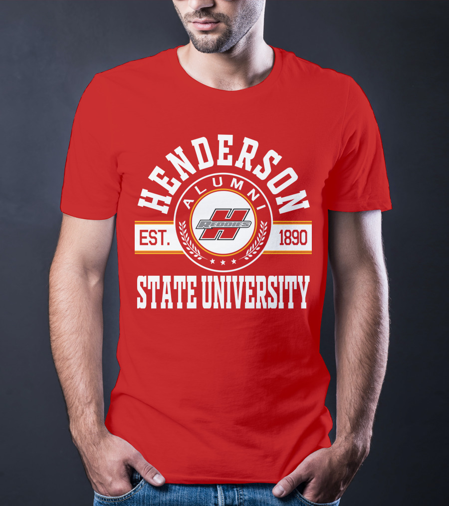 Henderson State University Alumni Reddies Est. 1890 T-Shirt