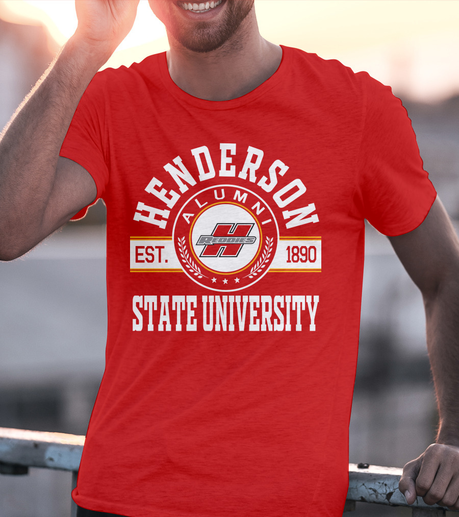 Henderson State University Alumni Reddies Est. 1890 T-Shirt