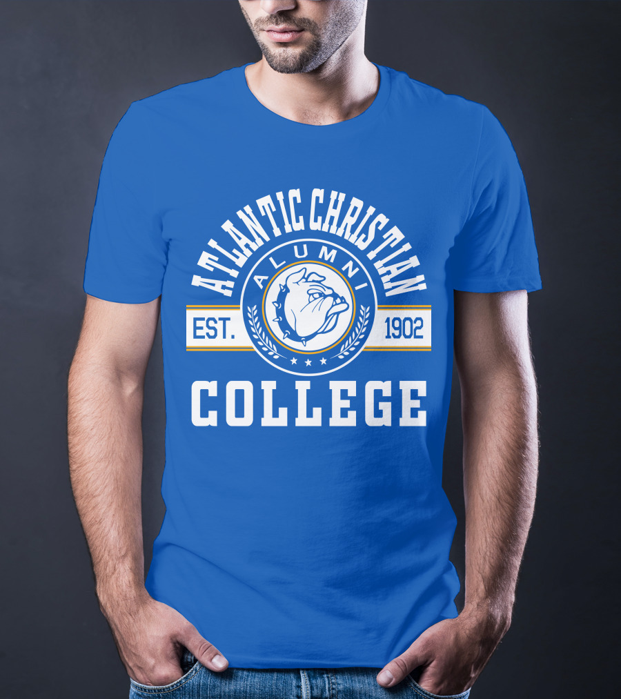 Atlantic Christian College Alumni Bulldog Est. 1902 T-Shirt