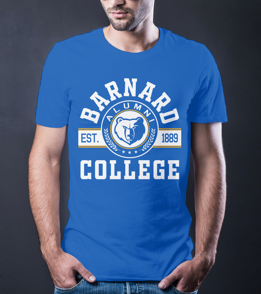 Barnard College Alumni Est. 1889 Bear T-Shirt
