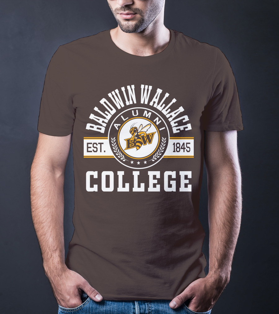Baldwin Wallace College Alumni Est. 1845 Bee T-Shirt