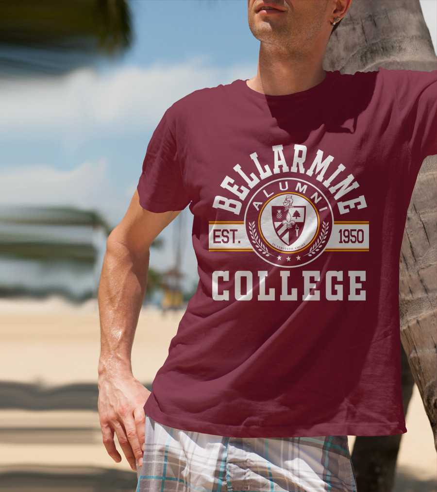 Bellarmine Alumni College Est. 1950 Crest T-Shirt