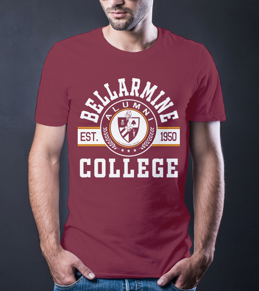 Bellarmine Alumni College Est. 1950 Crest T-Shirt